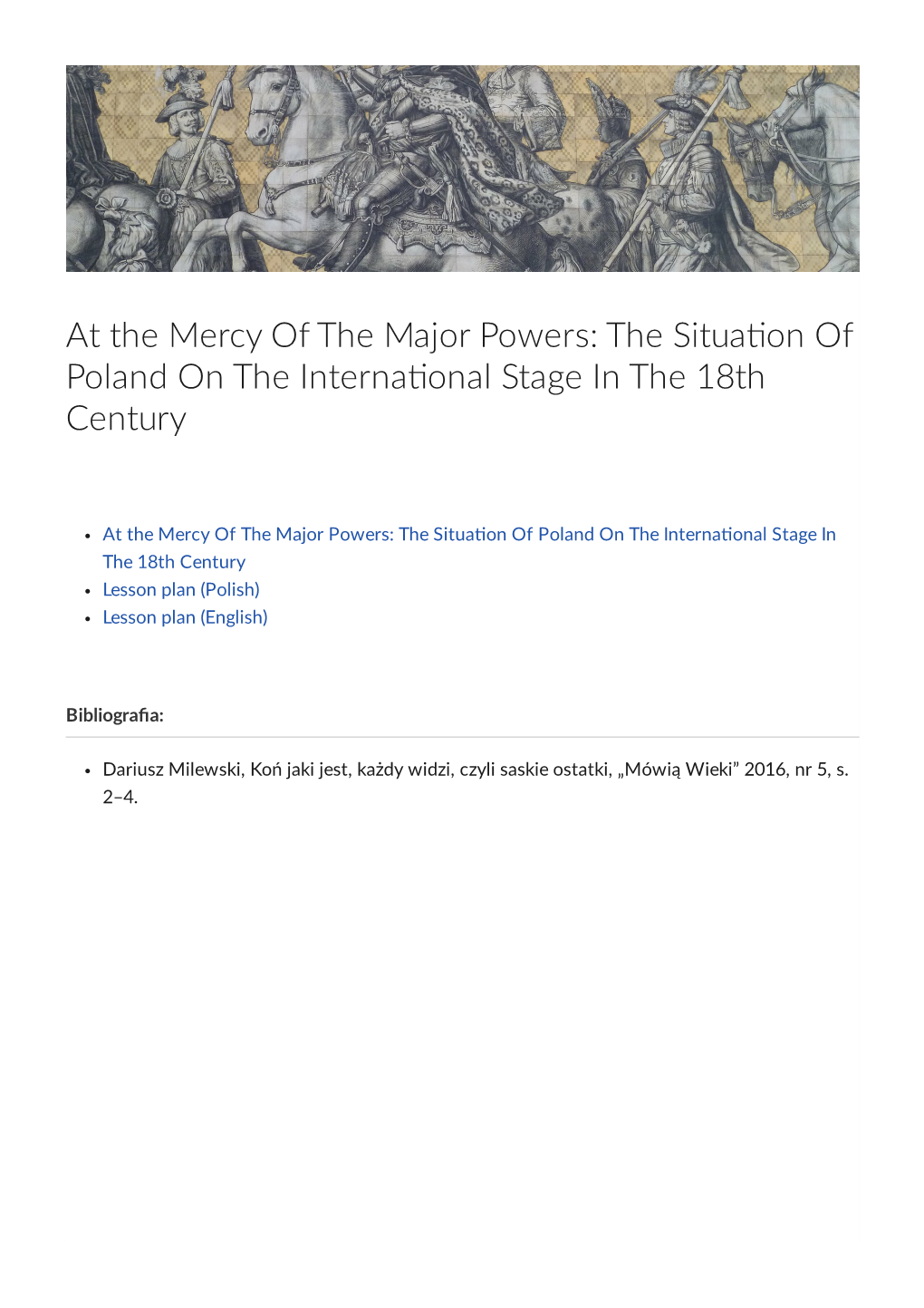 The Situa on of Poland on the Interna Onal Stage In