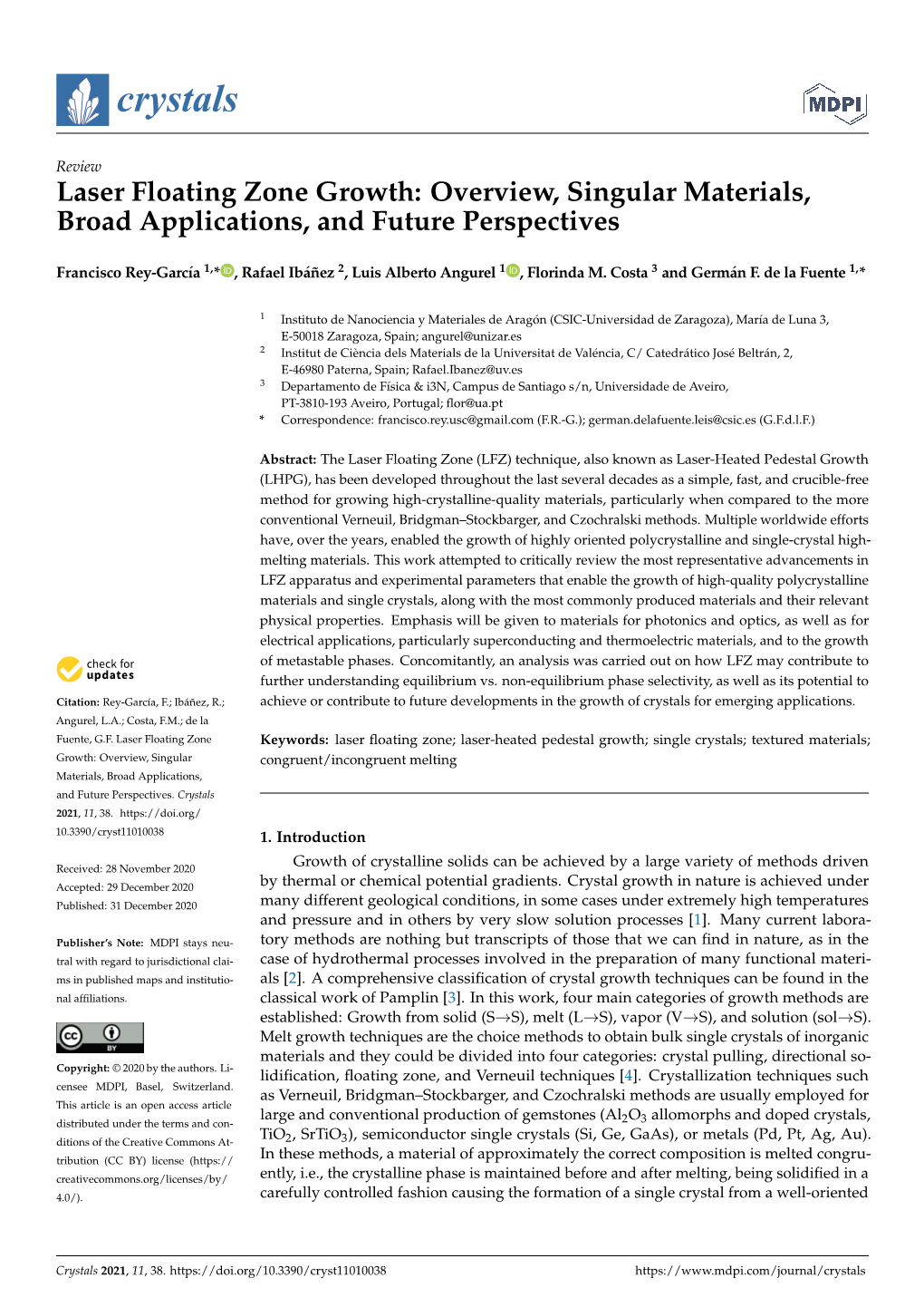 Laser Floating Zone Growth: Overview, Singular Materials, Broad Applications, and Future Perspectives