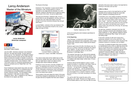 NPR Leroy Anderson.Pdf