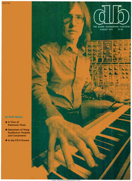 A View of Electronic Music Operations of Moog