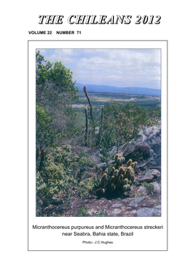 Cactus Explorers Journal
