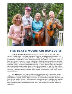 Slate Mountain Ramblers
