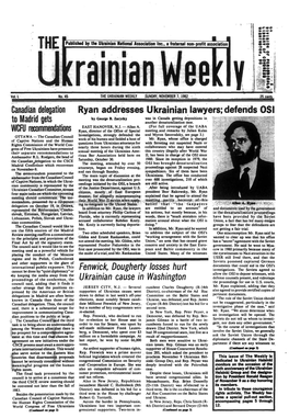 The Ukrainian Weekly 1982, No.45