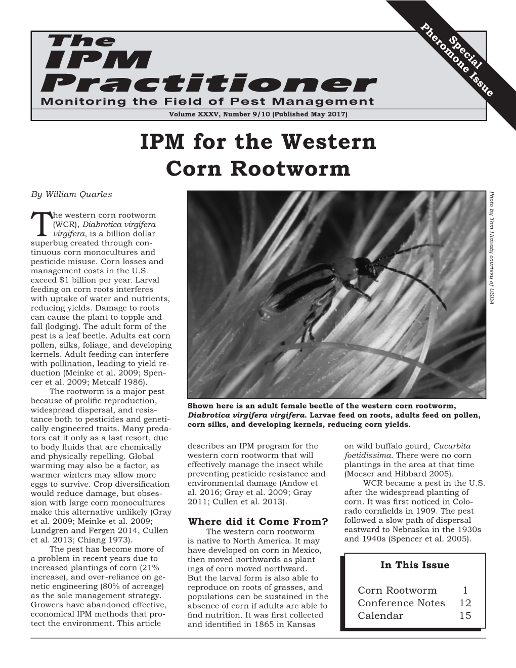 IPM for the Western Corn Rootworm