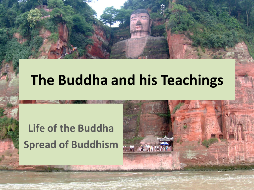 The Buddha and His Teachings