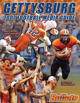 2007 Gettysburg Football Media Guide.Pdf
