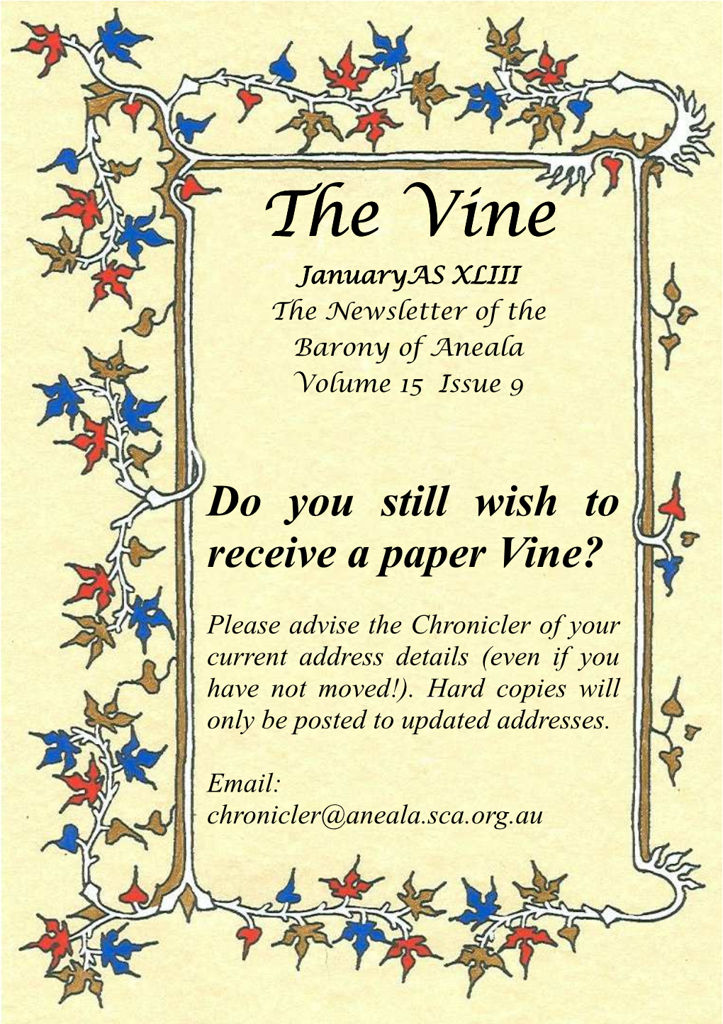 Vine January.Pub