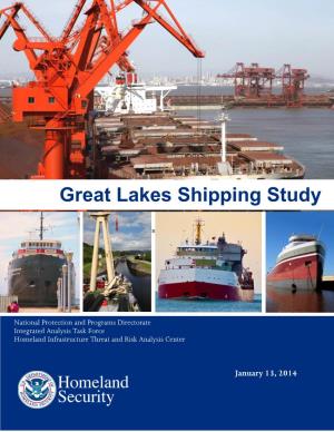 Great Lakes Shipping Study