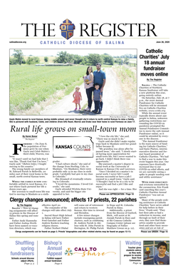 Rural Life Grows on Small-Town Mom Tee to Move the 15Th Annual Fundraiser Online, So It by Karen Bonar “I Love the City Life,” She Said