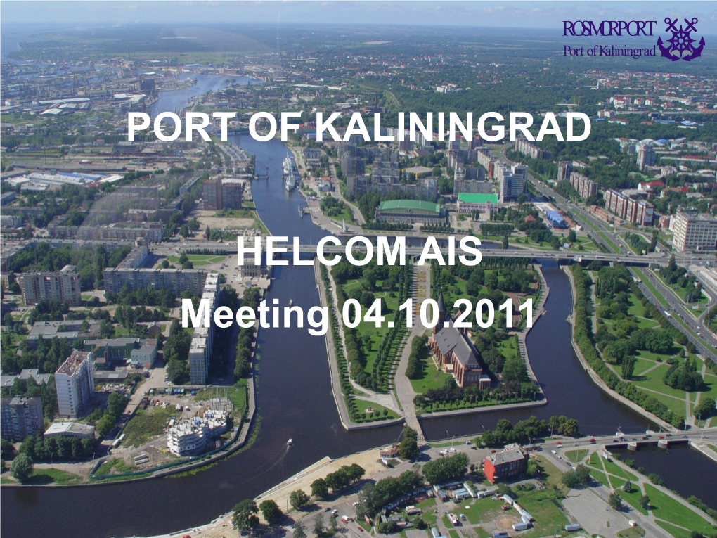 Port of Kaliningrad