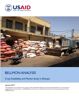Bellmon Analysis in Ethiopia: Crop Production, Availability and Market