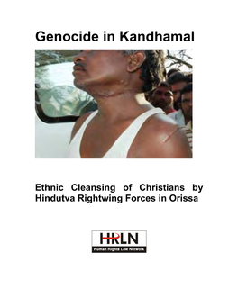 Genocide in Kandhamal
