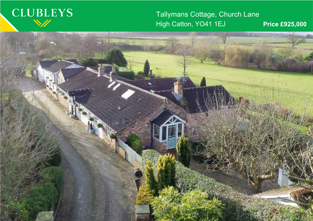 Tallymans Cottage, Church Lane