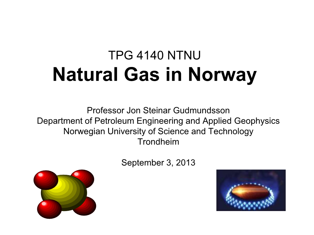 Natural Gas in Norway