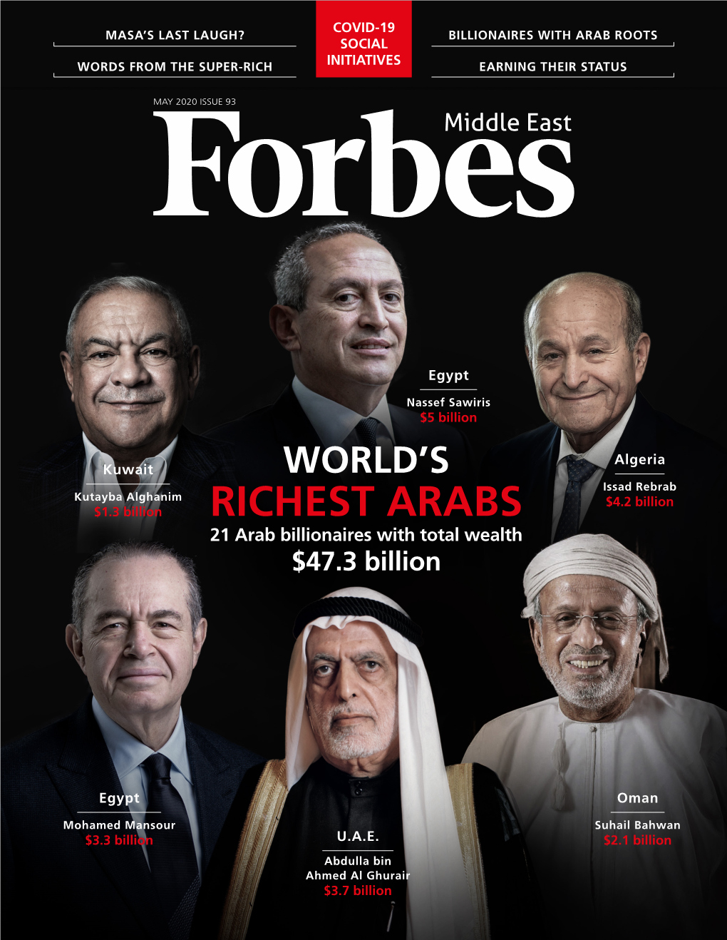 RICHEST ARABS 21 Arab Billionaires with Total Wealth $47.3 Billion