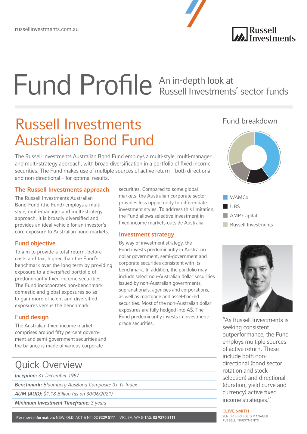 Fund Profile: Russell Investments Australian Bond Fund