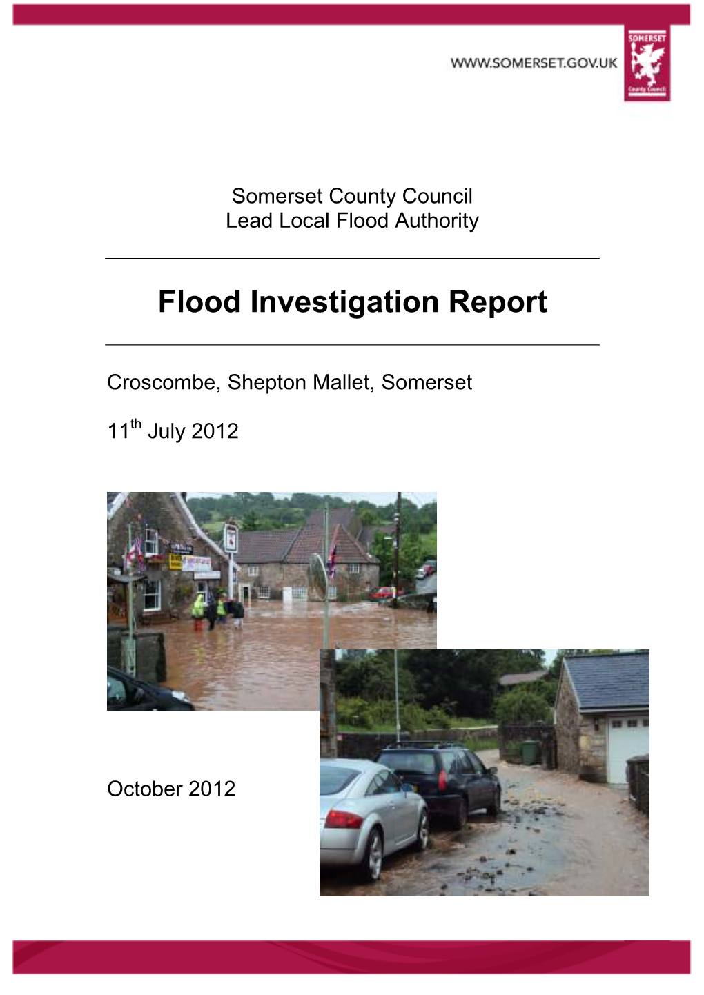 Flood Investigation Report