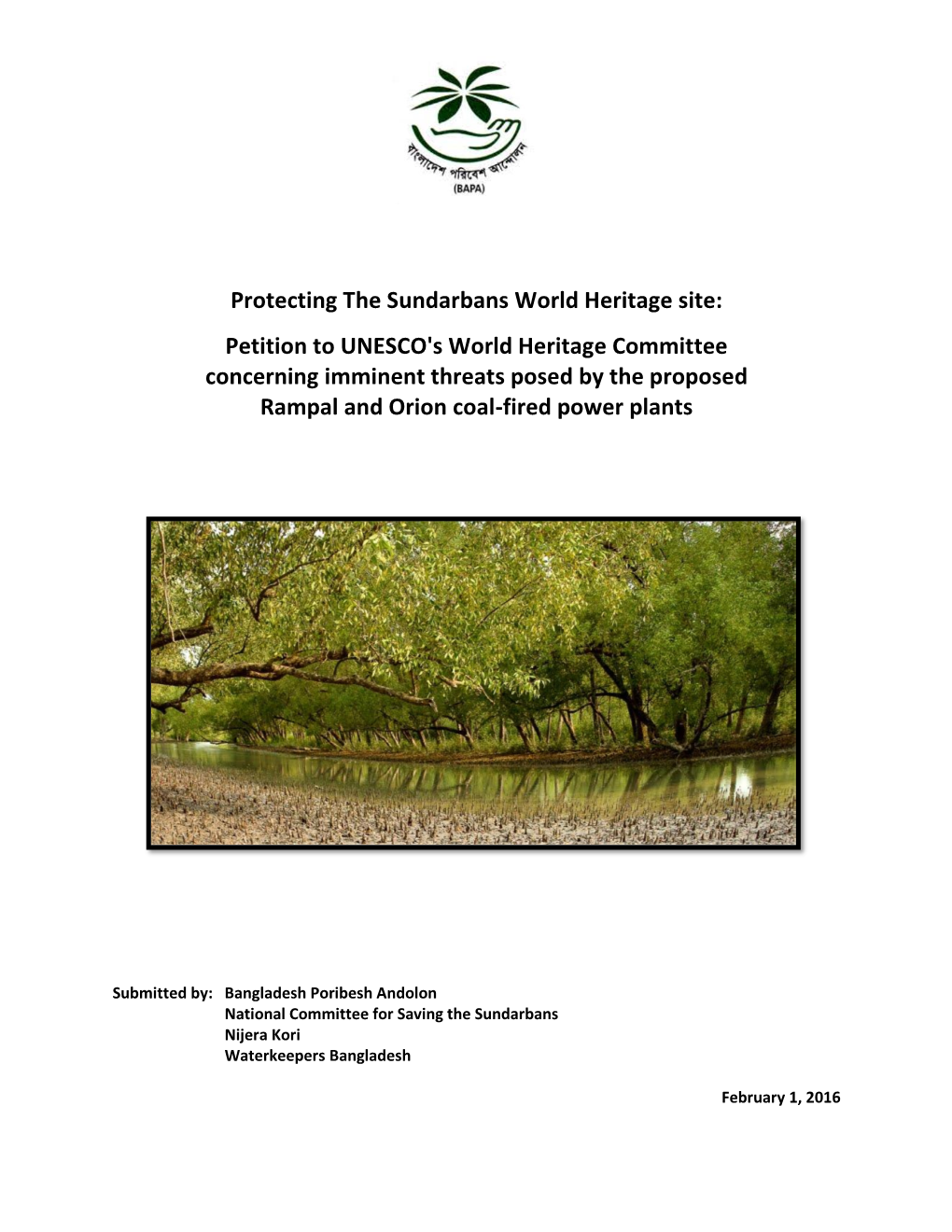 Protecting the Sundarbans World Heritage Site