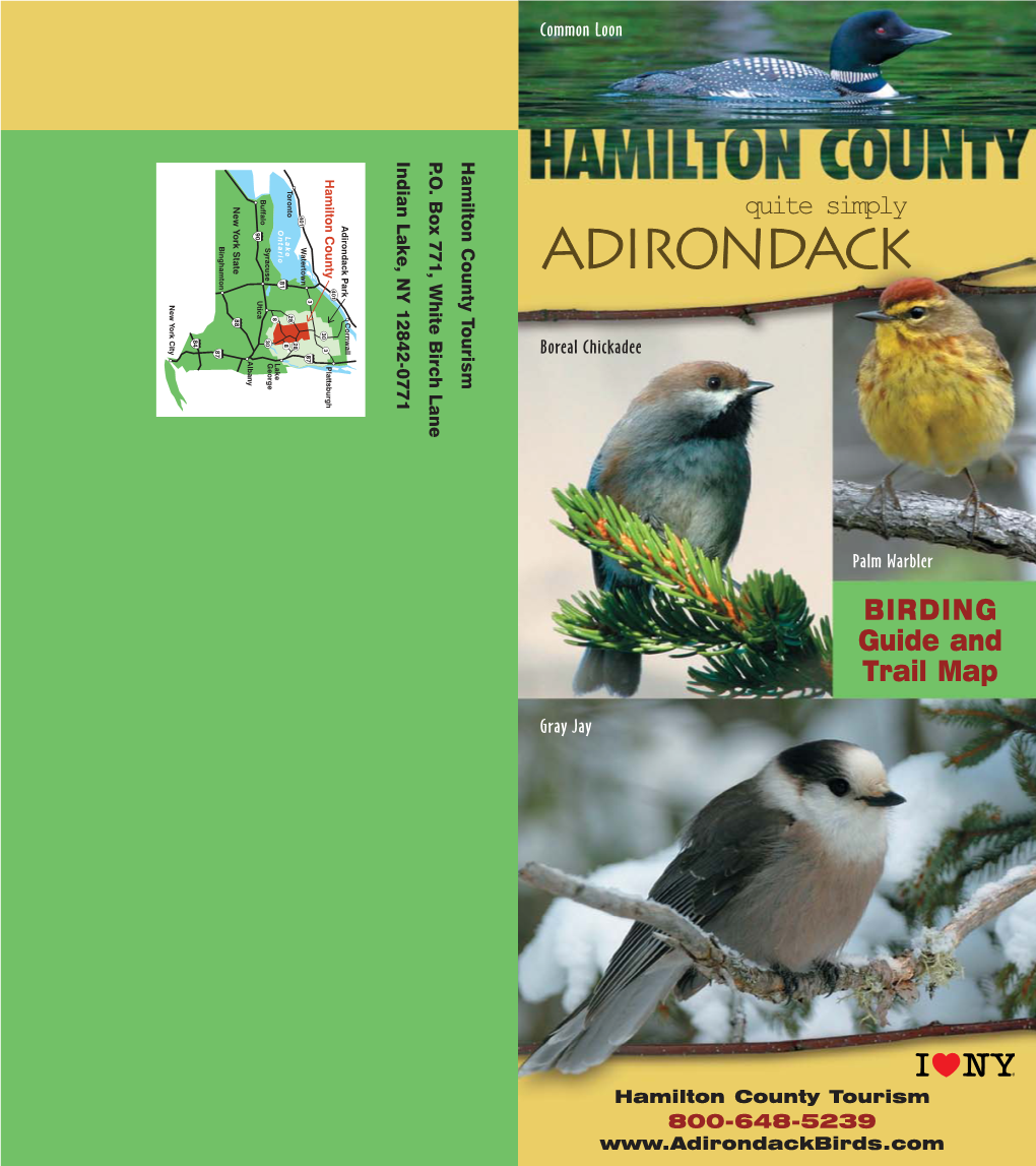 A8161-Hcty-Birding FOLDER.Qxd