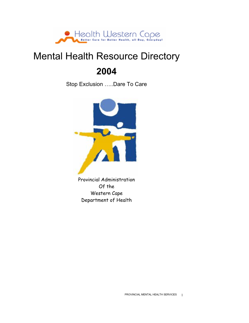 Mental Health Resource Directory