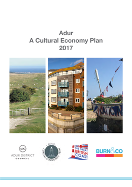 Adur a Cultural Economy Plan 2017 Content
