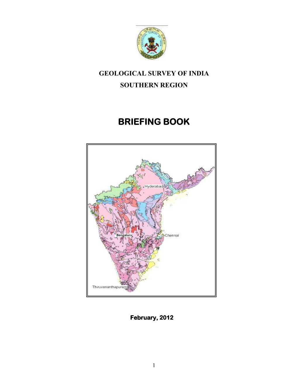 Briefing Book Briefing Book