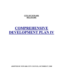 Comprehensive Development Plan Iv
