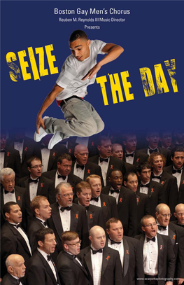 Seize the Day! March 23 & 24, 2013 Jordan Hall at New England Conservatory