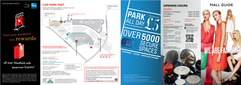 Mall Guide Your Chip Coin Will Identify Which Colour A112 Car Park You Have Parked In