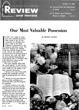 Review and Herald for 1966