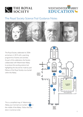 The Royal Society Science Trail Guidance Notes