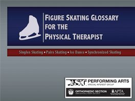 Figure Skating Glossary of Terms