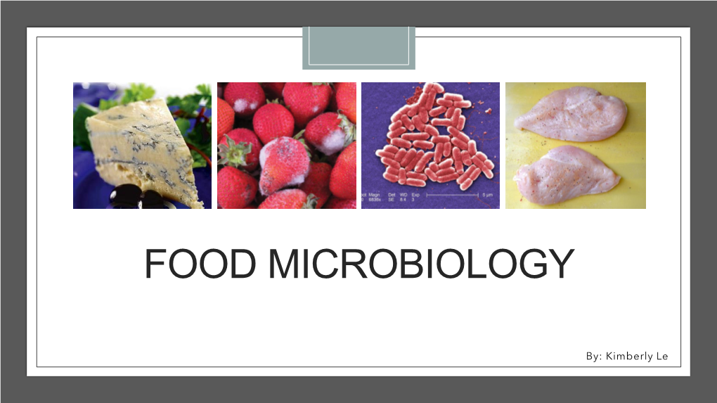 Food Microbiology - DocsLib