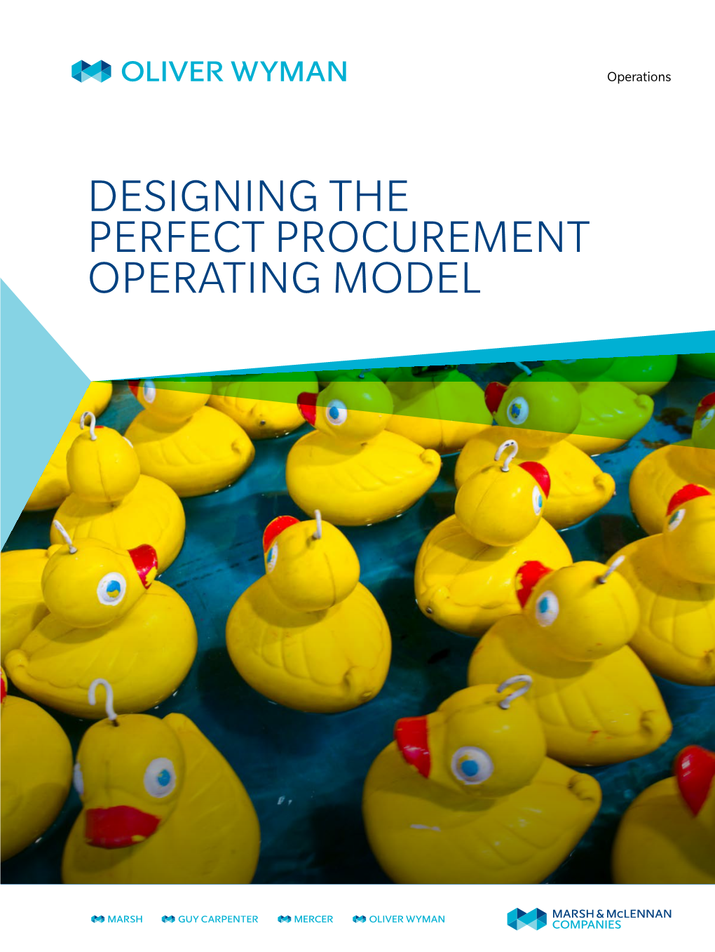 Designing the Perfect Procurement Operating Model Designing the Perfect Procurement Operating Model