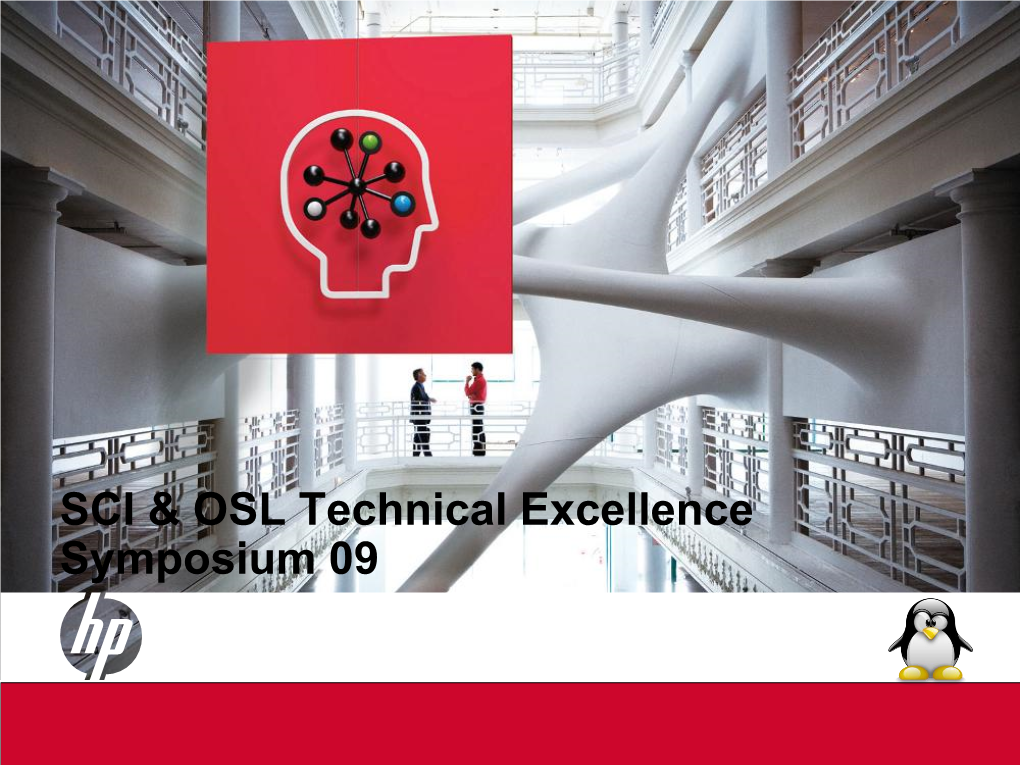 SCI & OSL Technical Excellence Symposium 09