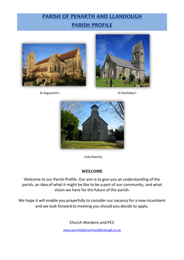Profile for Parish of Penarth and Llandough