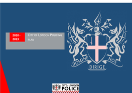 City of London Policing Plan