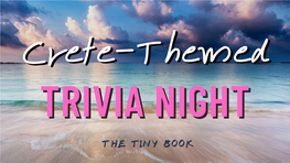Download the Trivia PDF Version of Some Fun Facts