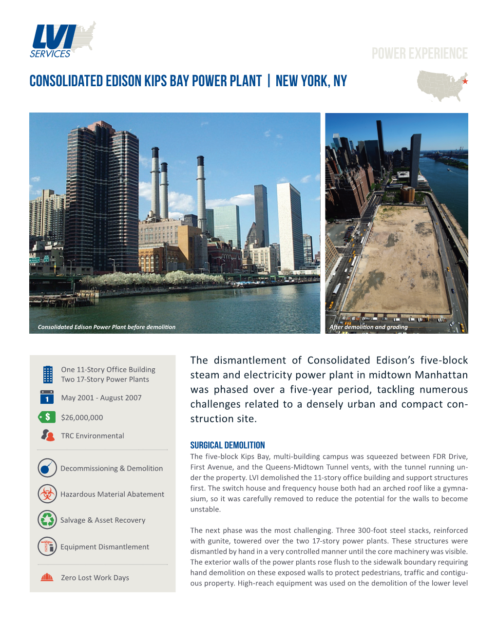 POWER Experience Consolidated Edison KIPS BAY Power Plant | New York, NY
