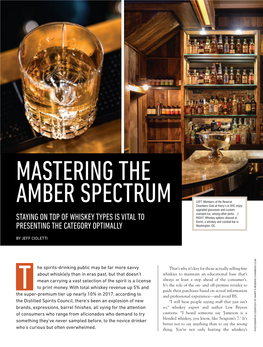 Mastering the Amber Spectrum