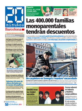 Las 400.000 Familias Monoparentales Tendrán Descuentos