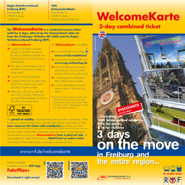 Flyer Welcomekarte