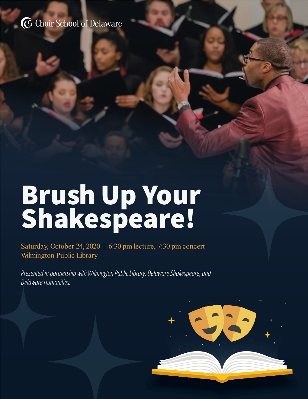 Brush up Your Shakespeare! Saturday, October 24, 2020 | 6:30 Pm Lecture, 7:30 Pm Concert Wilmington Public Library