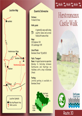Herstmonceux Castle Walk