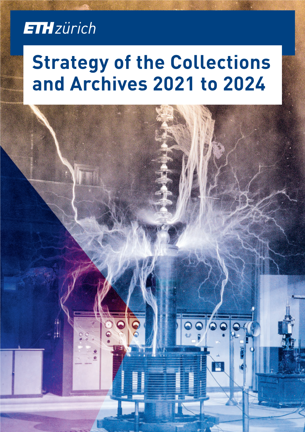 Strategy of the Collections and Archives 2021 to 2024 Title Page