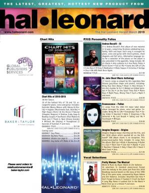The Hal Leonard Herald March 2019