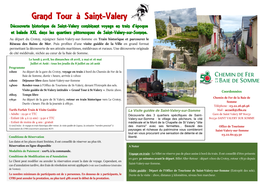 Grand Tour À Saint-Valery Décou Verte Historique De Saint-Valery Combinant Voyage En Train D’Époque