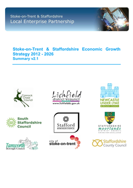 Stoke-On-Trent & Staffordshire Economic Growth Strategy 2012