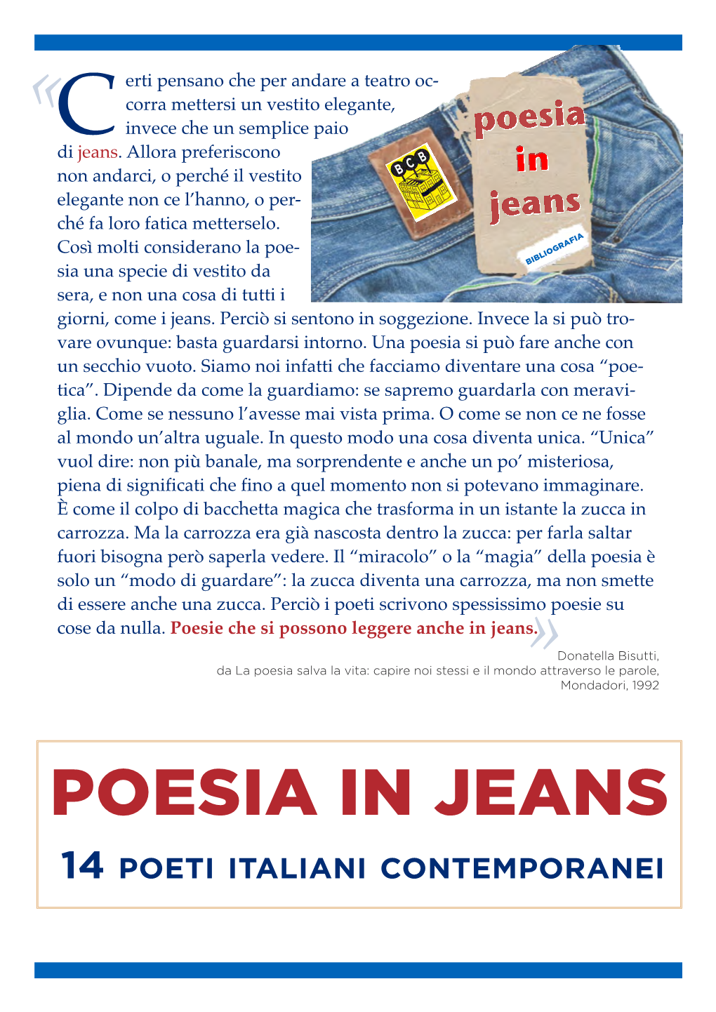 Poesia in Jeans