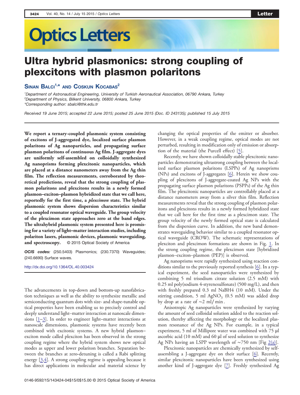 Strong Coupling of Plexcitons with Plasmon Polaritons